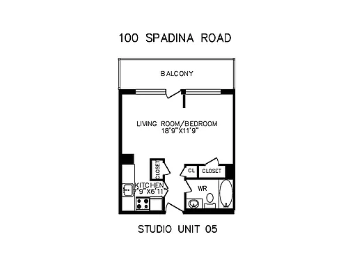 Floor plan Bachelor