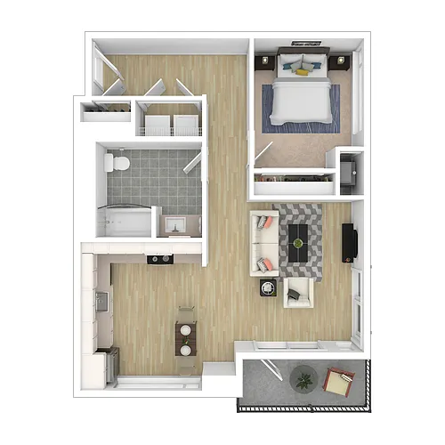 Floor plan A13