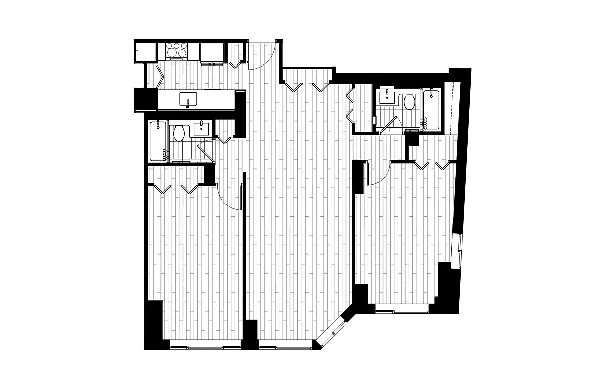 Floor plan 2 Bed_2 Bath-12