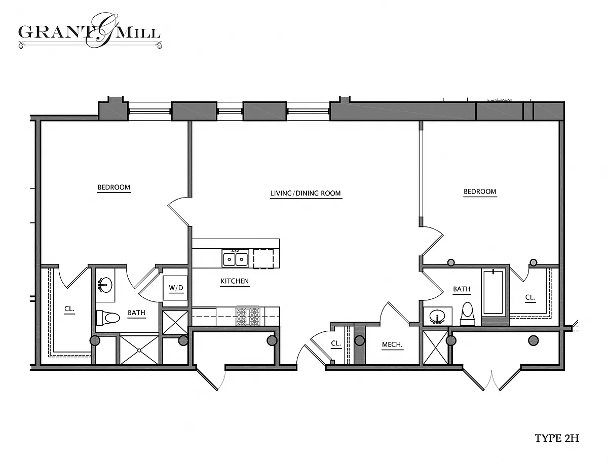 Floor plan 2H