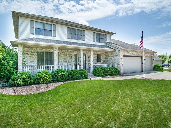 Looking northeast from yard.