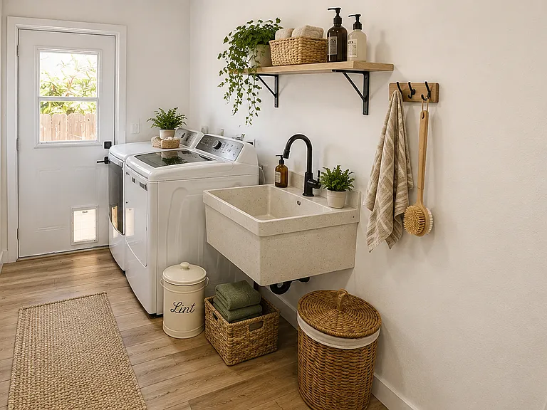 Utilitiy Room - Wasther and Dryer Included