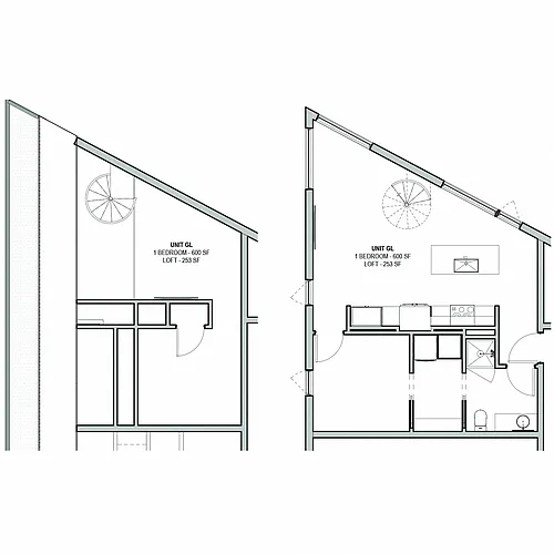 Floor plan The Wander Loft