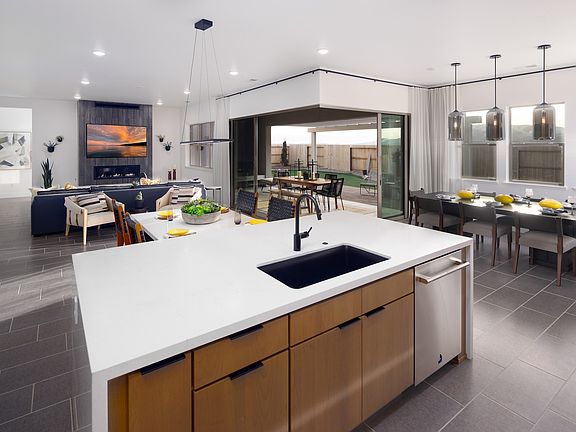 Kitchen, Dining Area, Great Room