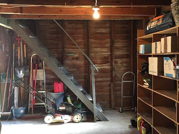 Stairs to Loft in Barn