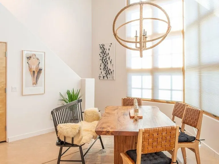 All units Unfurnished. "The Gordon" Loft #3204 pictured 'staged' to show potential