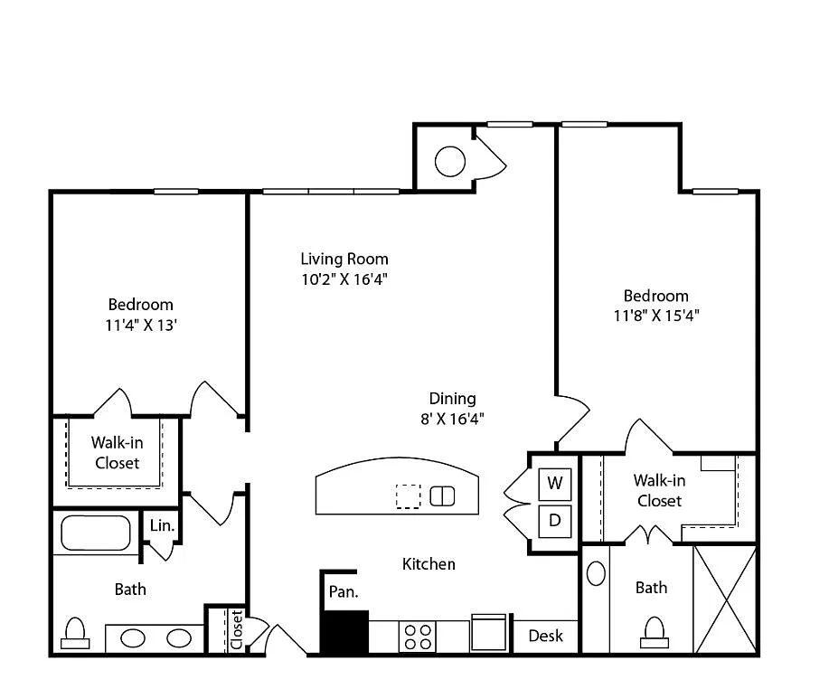 Floor plan B3