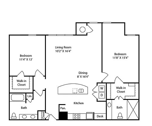 Floor plan B3