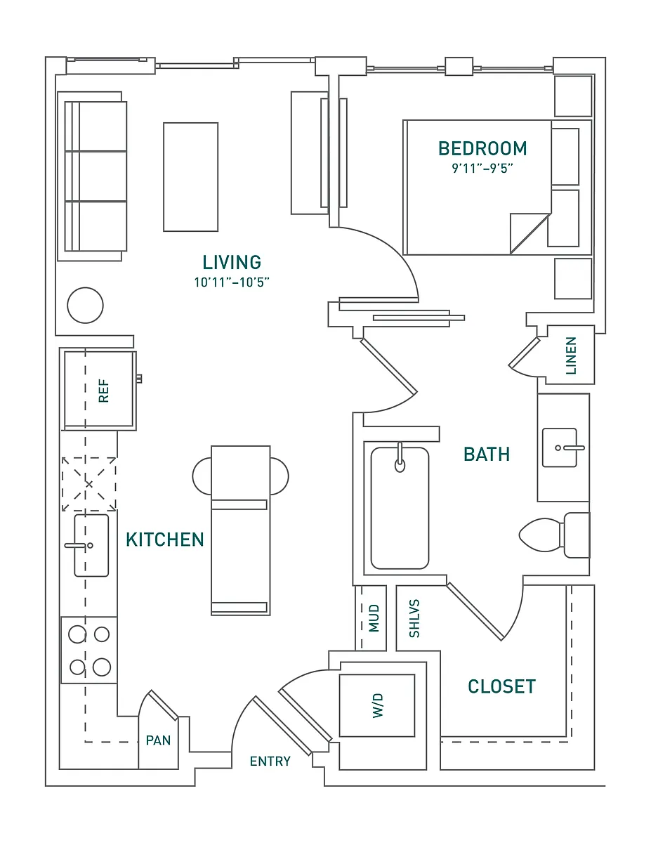 Floor plan A1