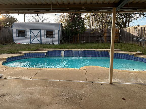 Covered patio