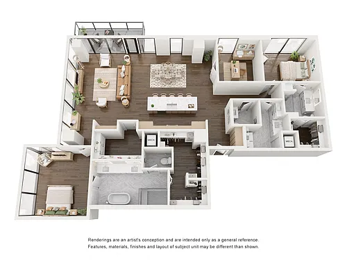Floor plan B3P
