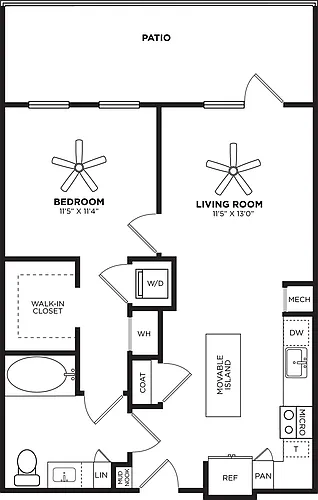 Floor plan A1