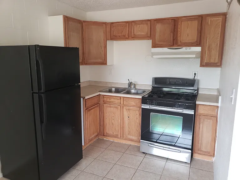 remodeled kitchen with modern appliances