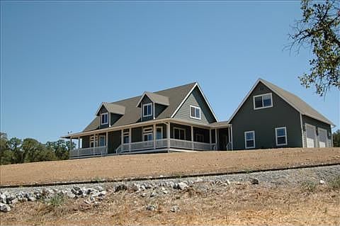 Long paved drive-way