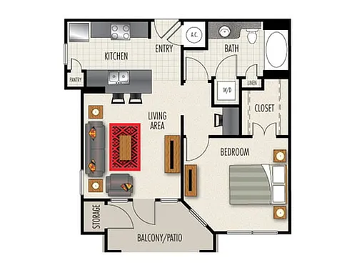 Floor plan A1W