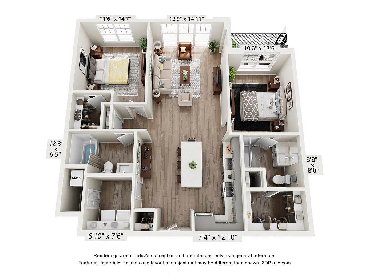 Floor plan Kohlman Style F