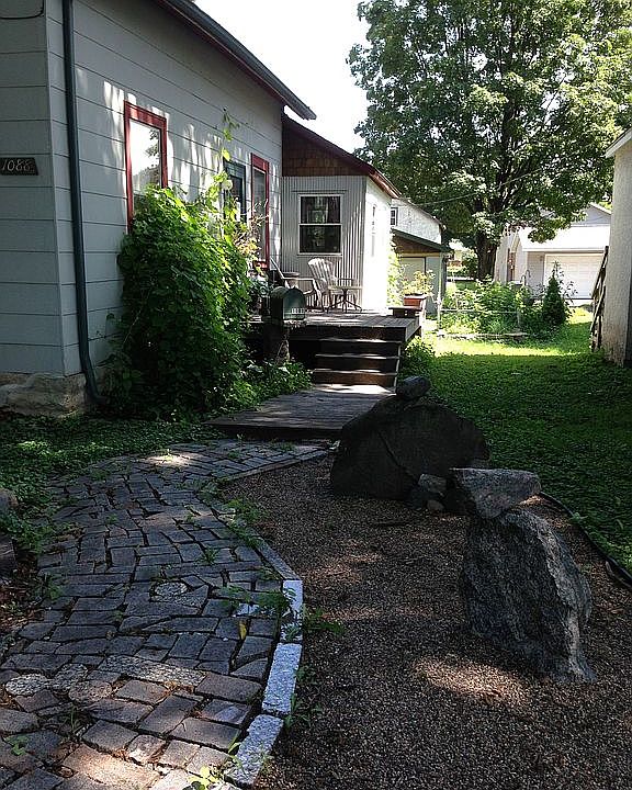 Front Deck and Path