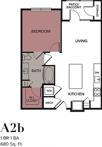 Floor plan A2b
