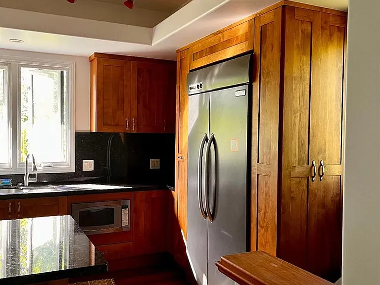 Kitchen View From Stairs