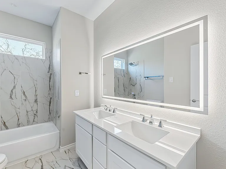 Dual Vanity Secondary Bathroom - Classic Home