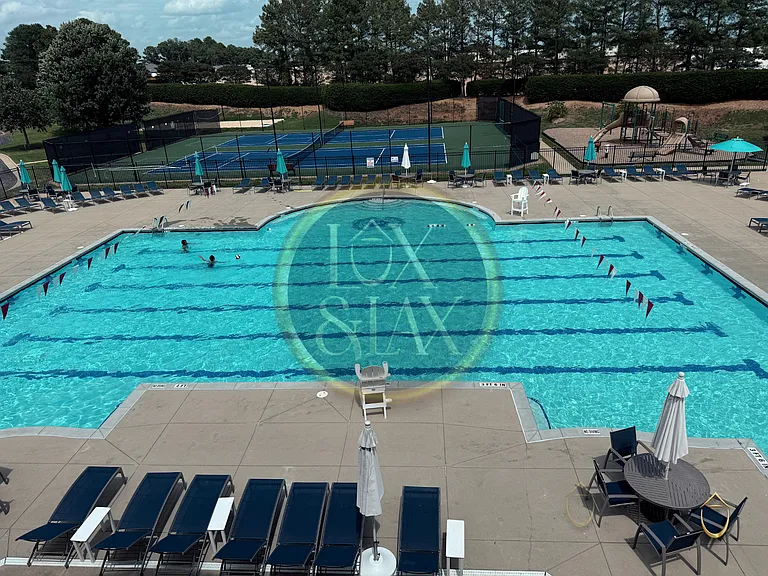 Pool + Tennis/Pickleball Court (Angle #2)