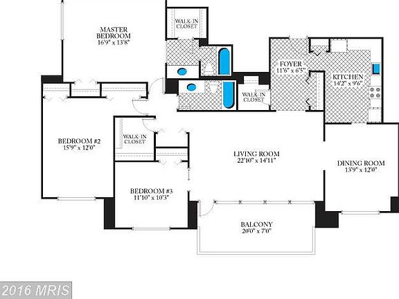 4th image of 3701 S George Mason Dr Unit 1905N