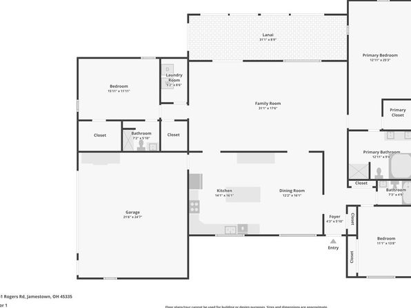 5961 Rogers Rd, Jamestown, OH 45335