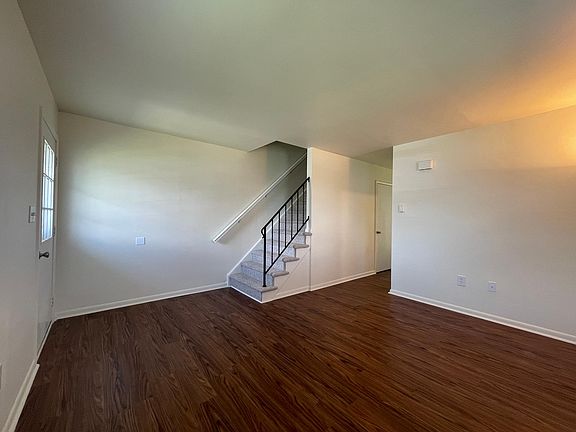 View of living room towards stairs