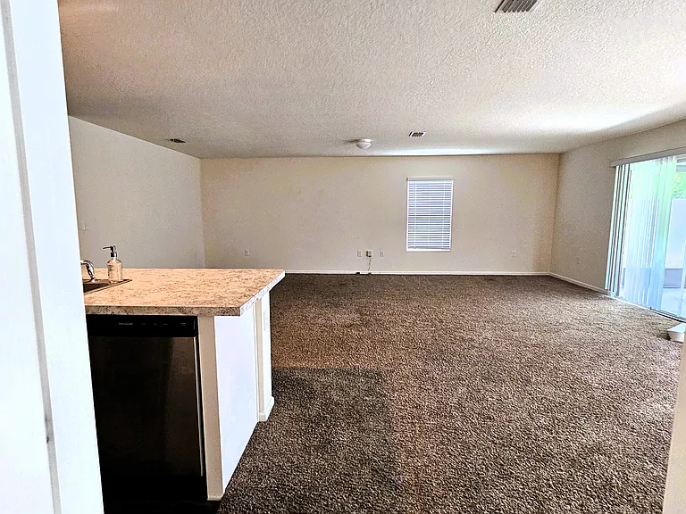 Master bedroom to living room view