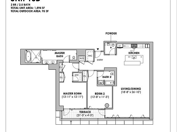 2nd image of 100 Vandam St #10D