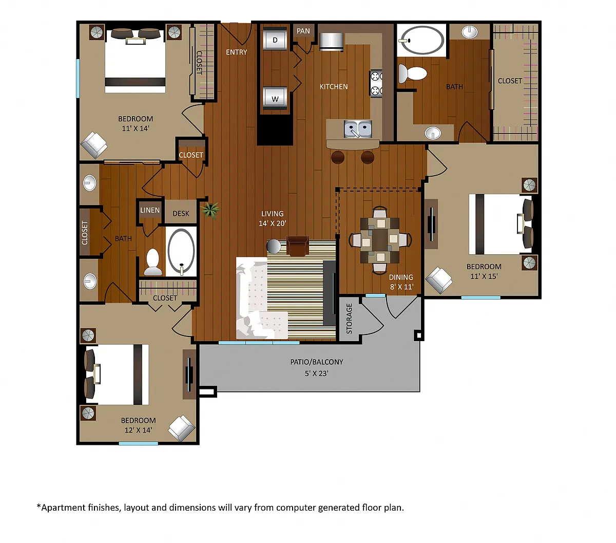 Floor plan ENCLAVE