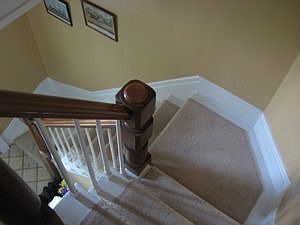 Curved staircase