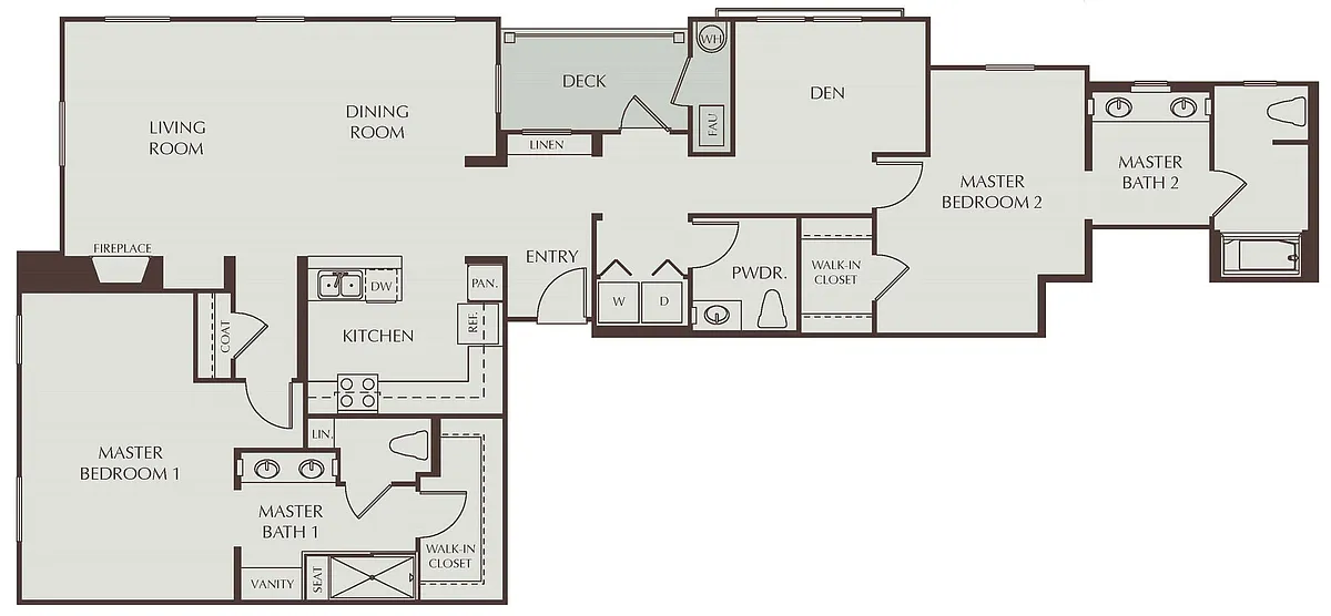 Floor plan Bellemead