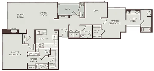 Floor plan Bellemead