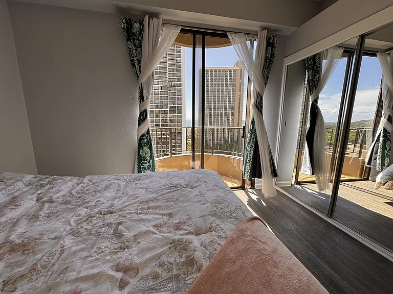 Master Bedroom with Peek-A-Boo Ocean views