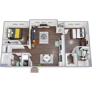 Floor plan B3