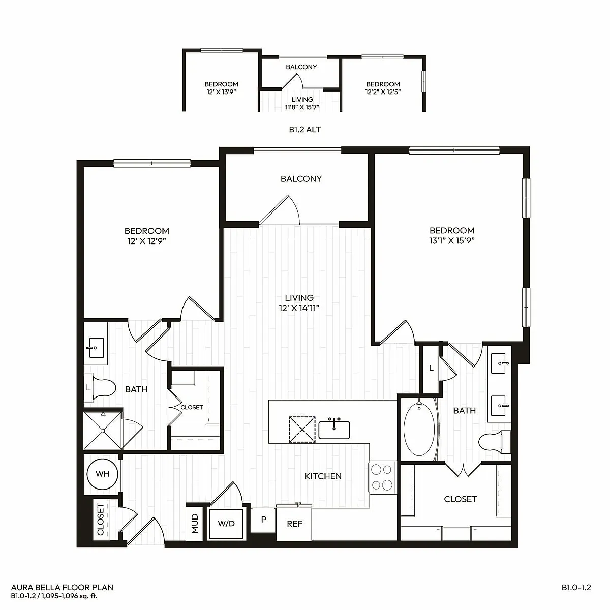 Floor plan B12
