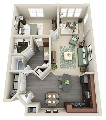 Floor plan Haven Upgrade