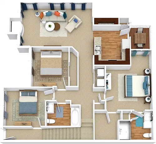 Floor plan The Lancaster