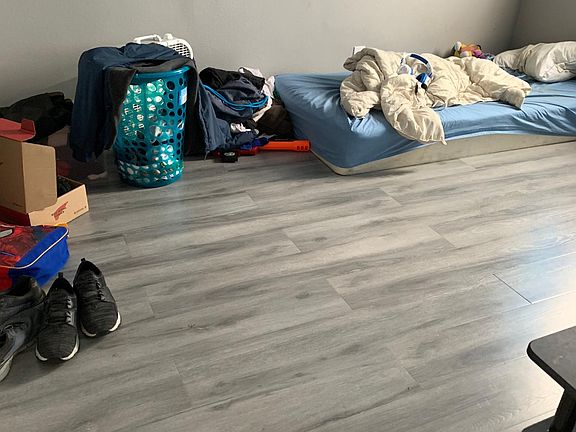 Bedroom #1. Entire apartment will be cleaned and empty upon moving in.