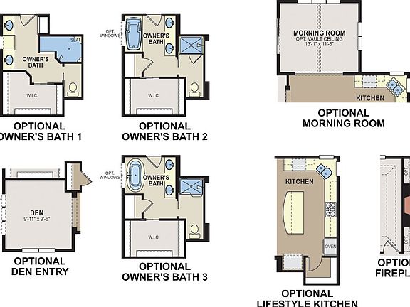 Langford First Floor Options