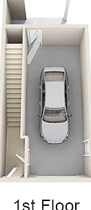 The Flats 1st Floor Attached Garage The Flats 1st Floor Attached Garage
