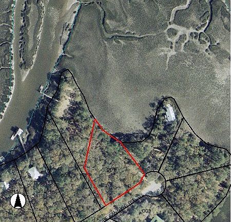 Aerial View  Lot in Red