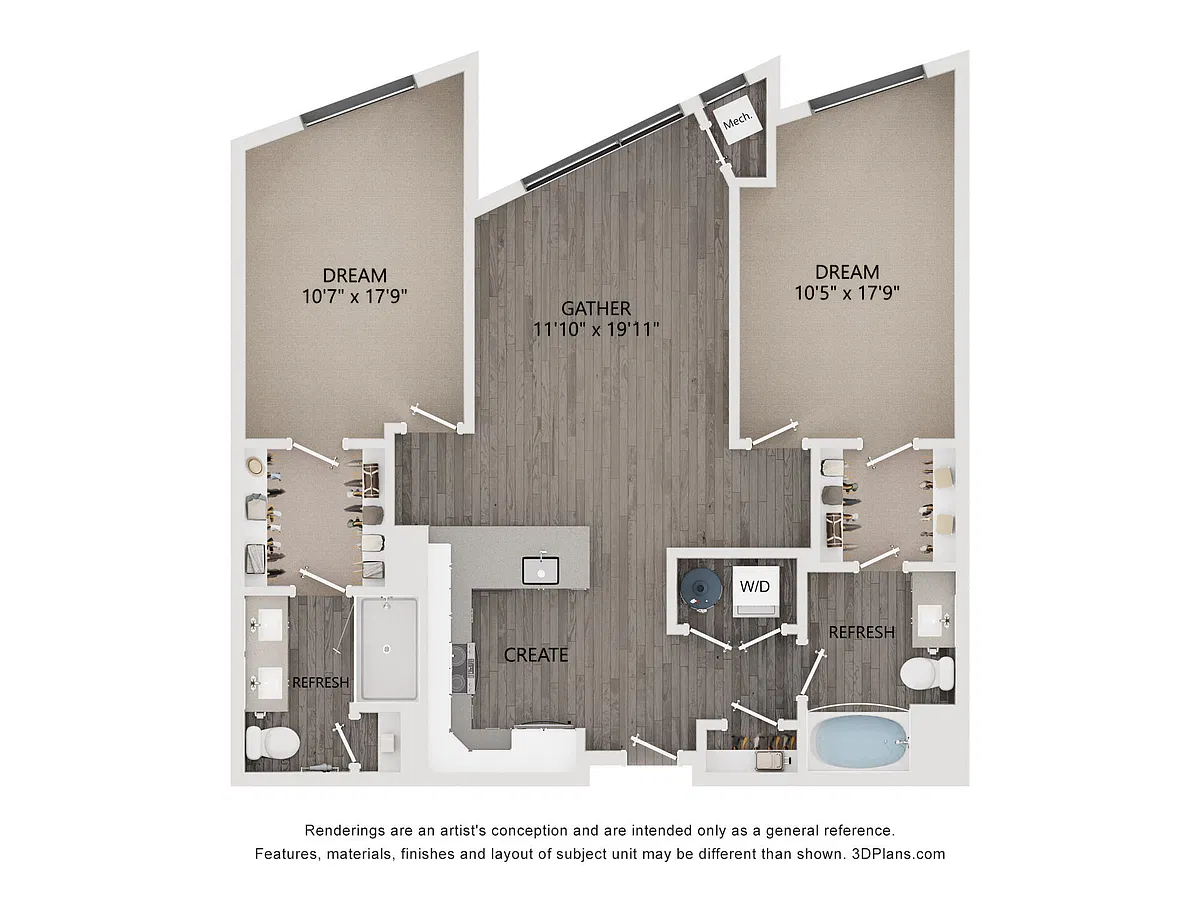 Floor plan D22
