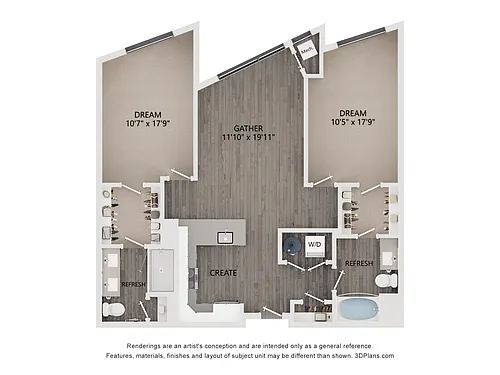 Floor plan D22