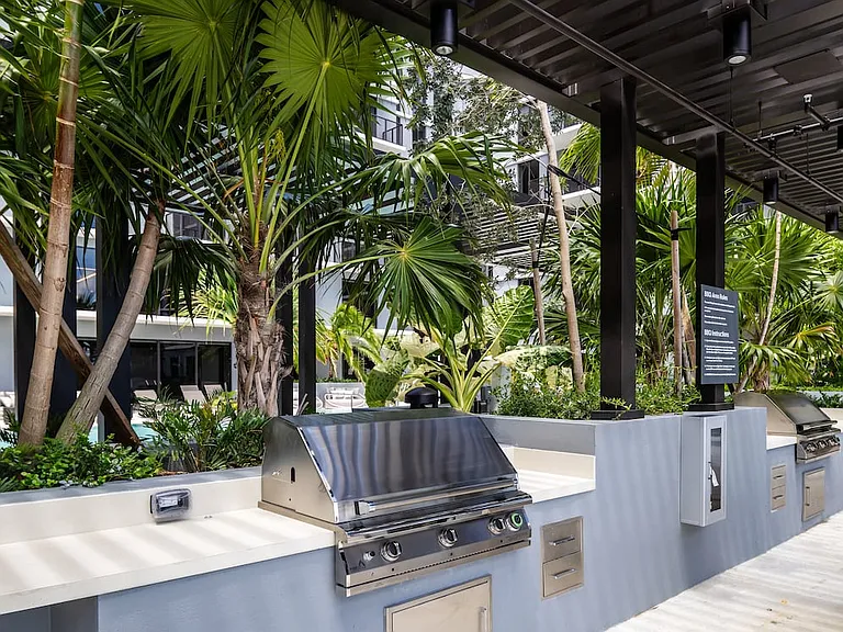 BBQ area