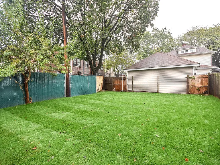 Flat inviting Backyard