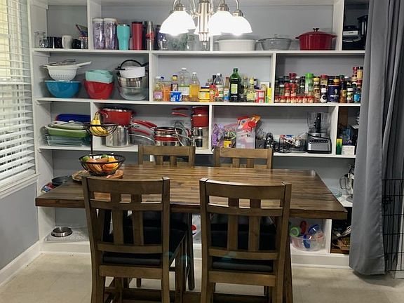 Dining Room and Kitchen Storage