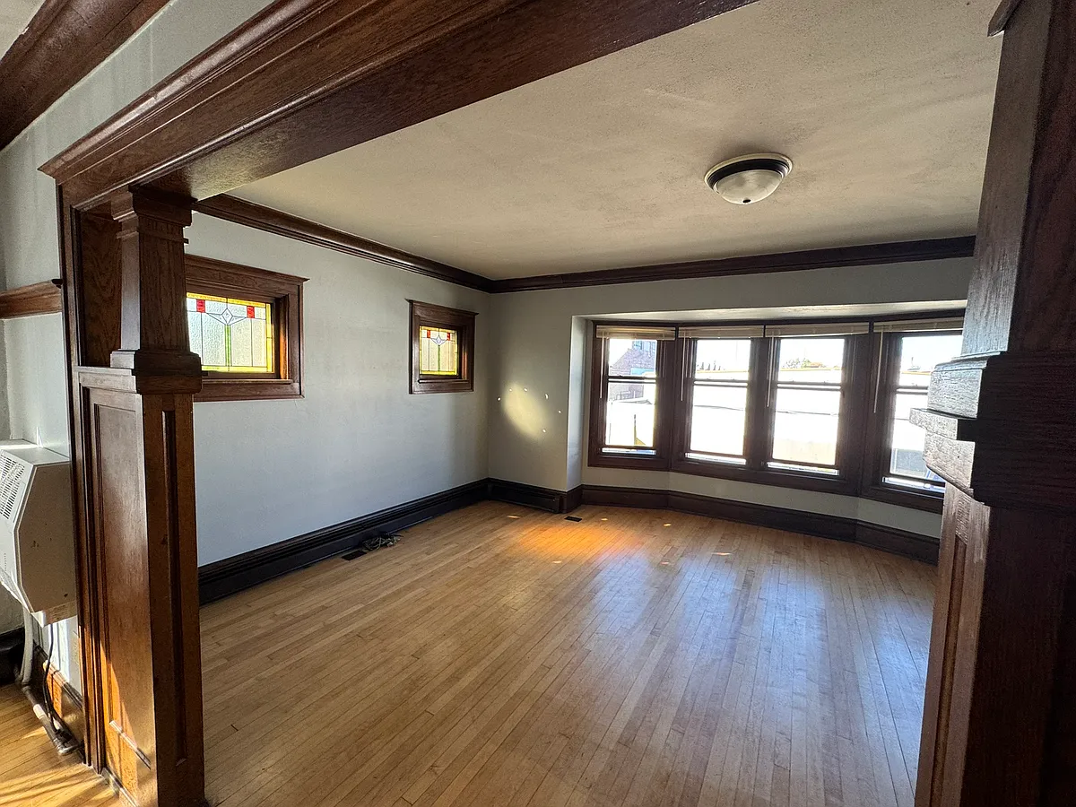 Dining Room looking into Living Room - 701 E Keefe Ave