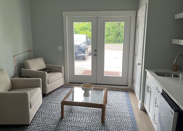 Seating Area towards front of studio